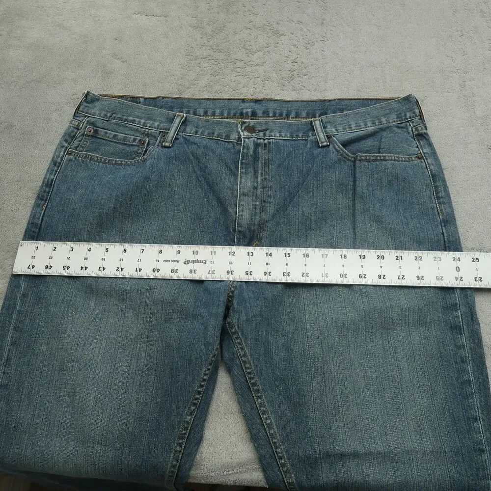 Levi's 559 Jeans Mens Size 40x30 Blue Relaxed Straight 100% Cotton Denim Pants